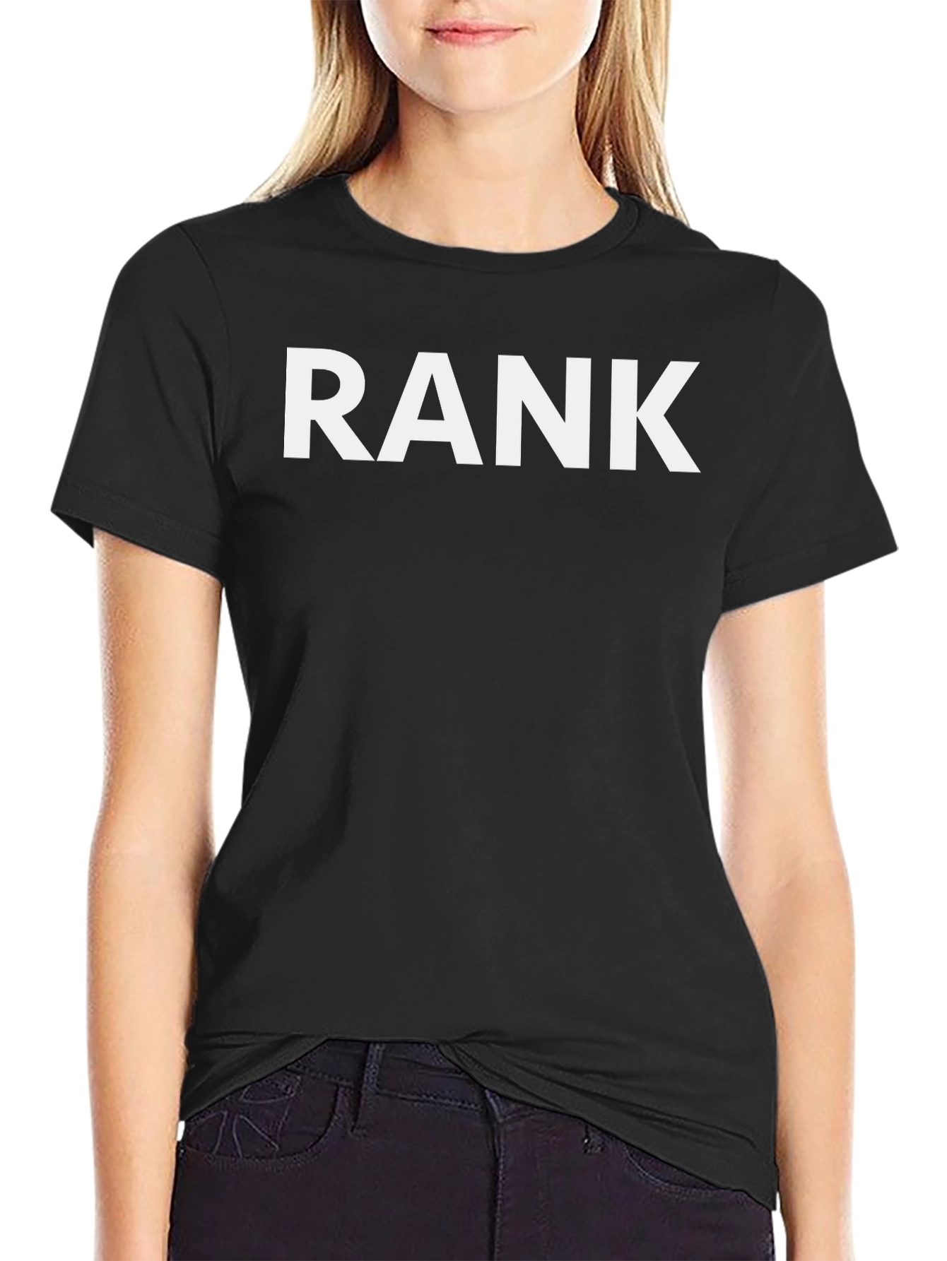 Rank T-Shirt - Classic Black Tee