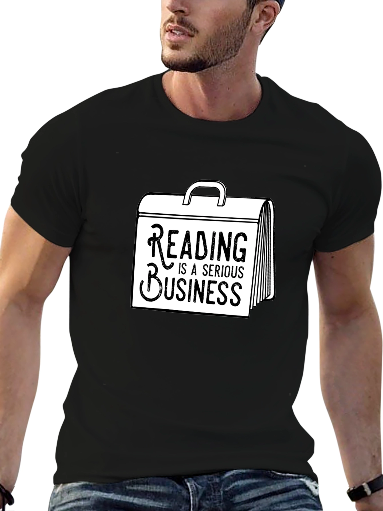 Reading is a Serious Business T-Shirt