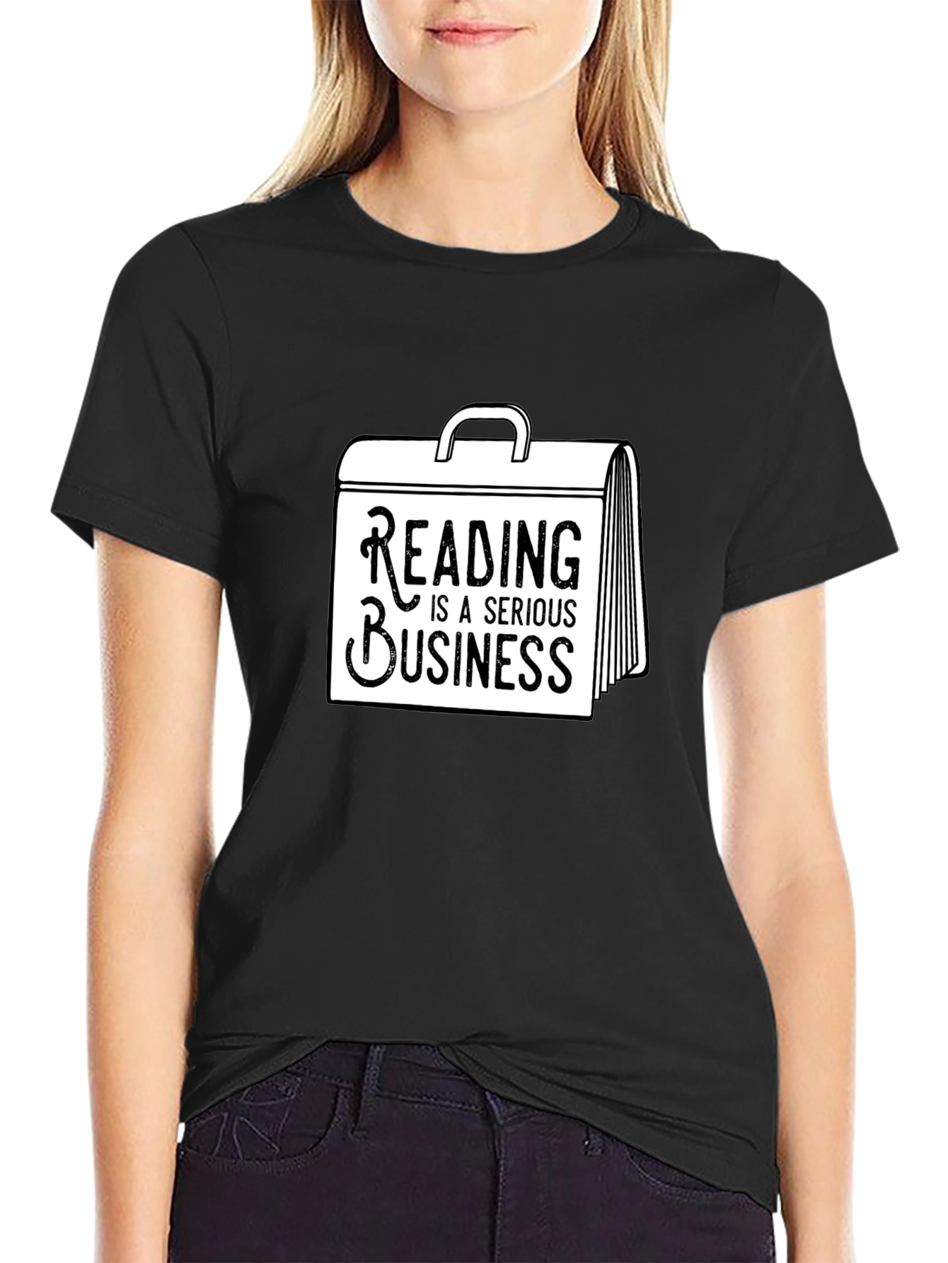 Reading is a Serious Business T-Shirt