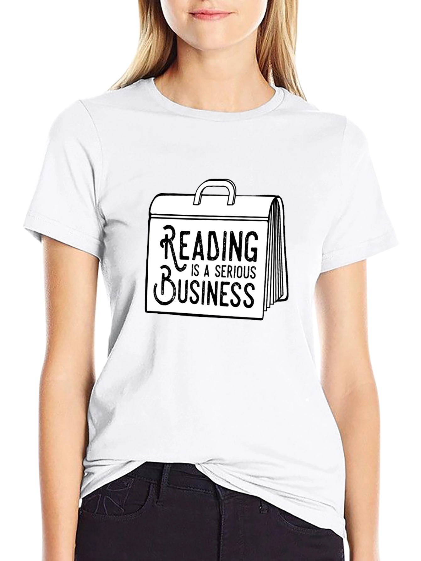 Reading is a Serious Business T-Shirt
