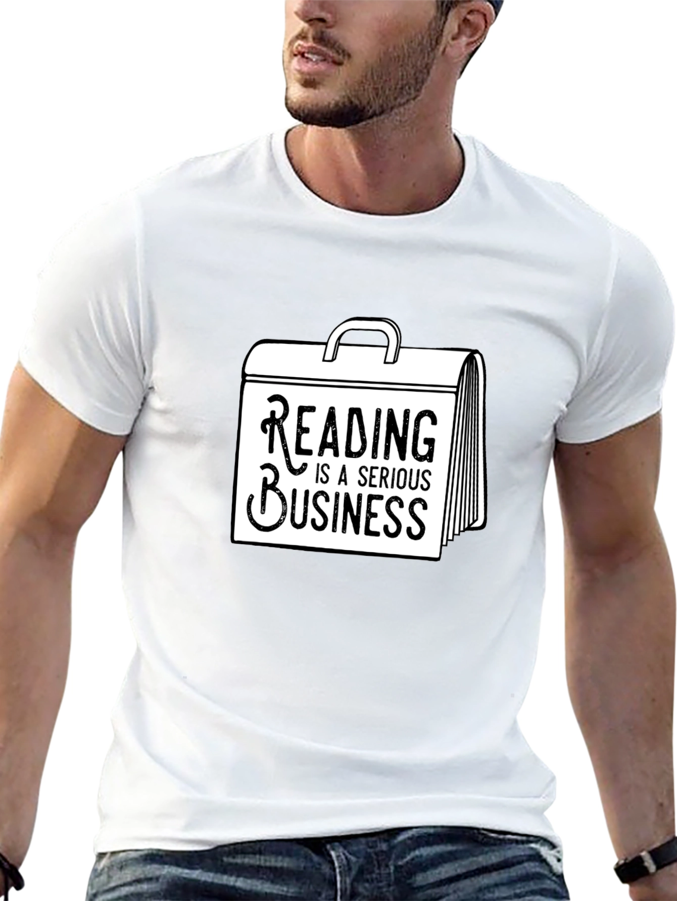 Reading is a Serious Business T-Shirt