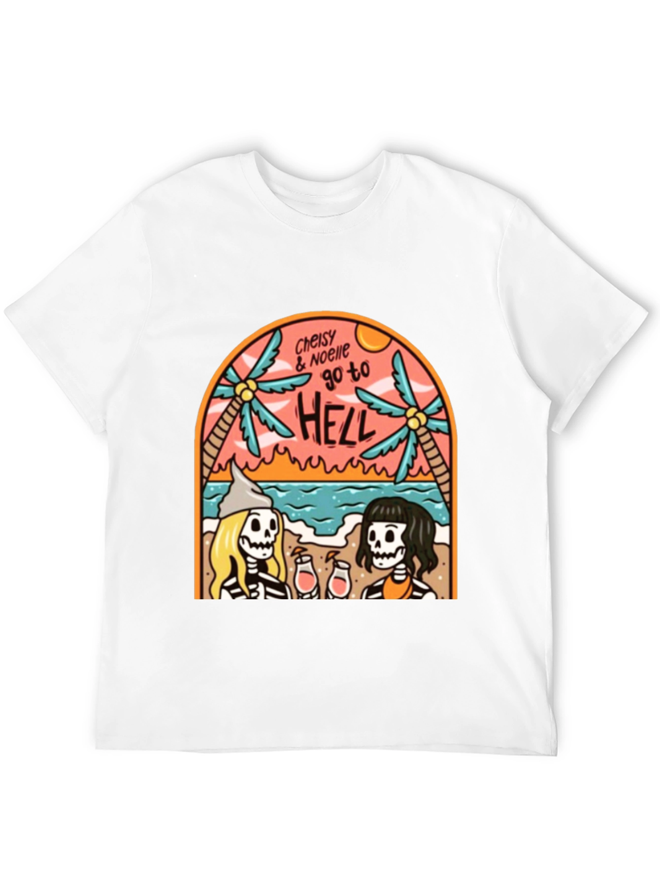 Cheisy & Noelle Go To HELL T-Shirt