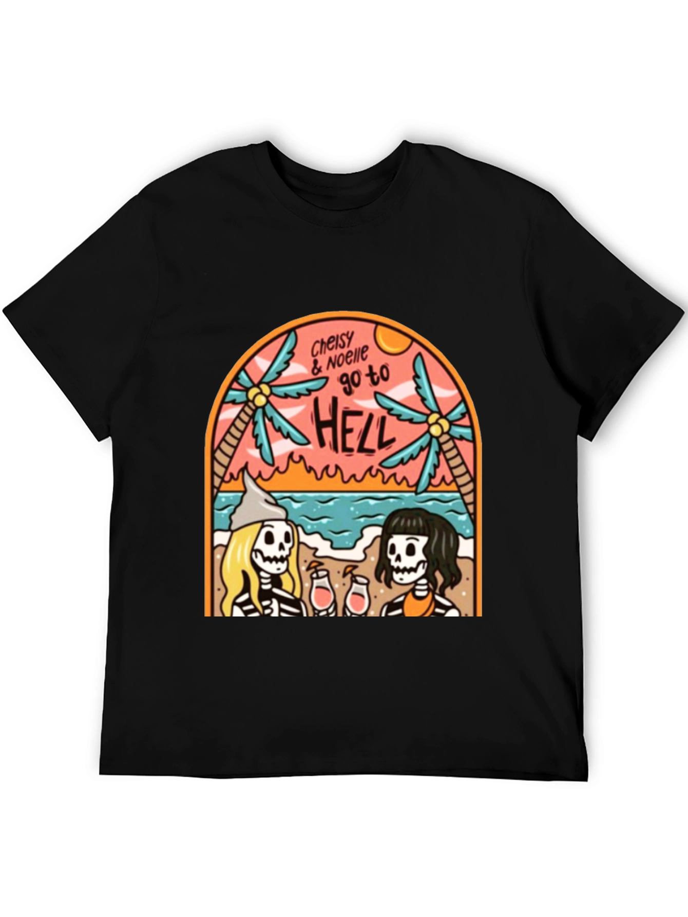 Cheisy & Noelle Go To HELL T-Shirt