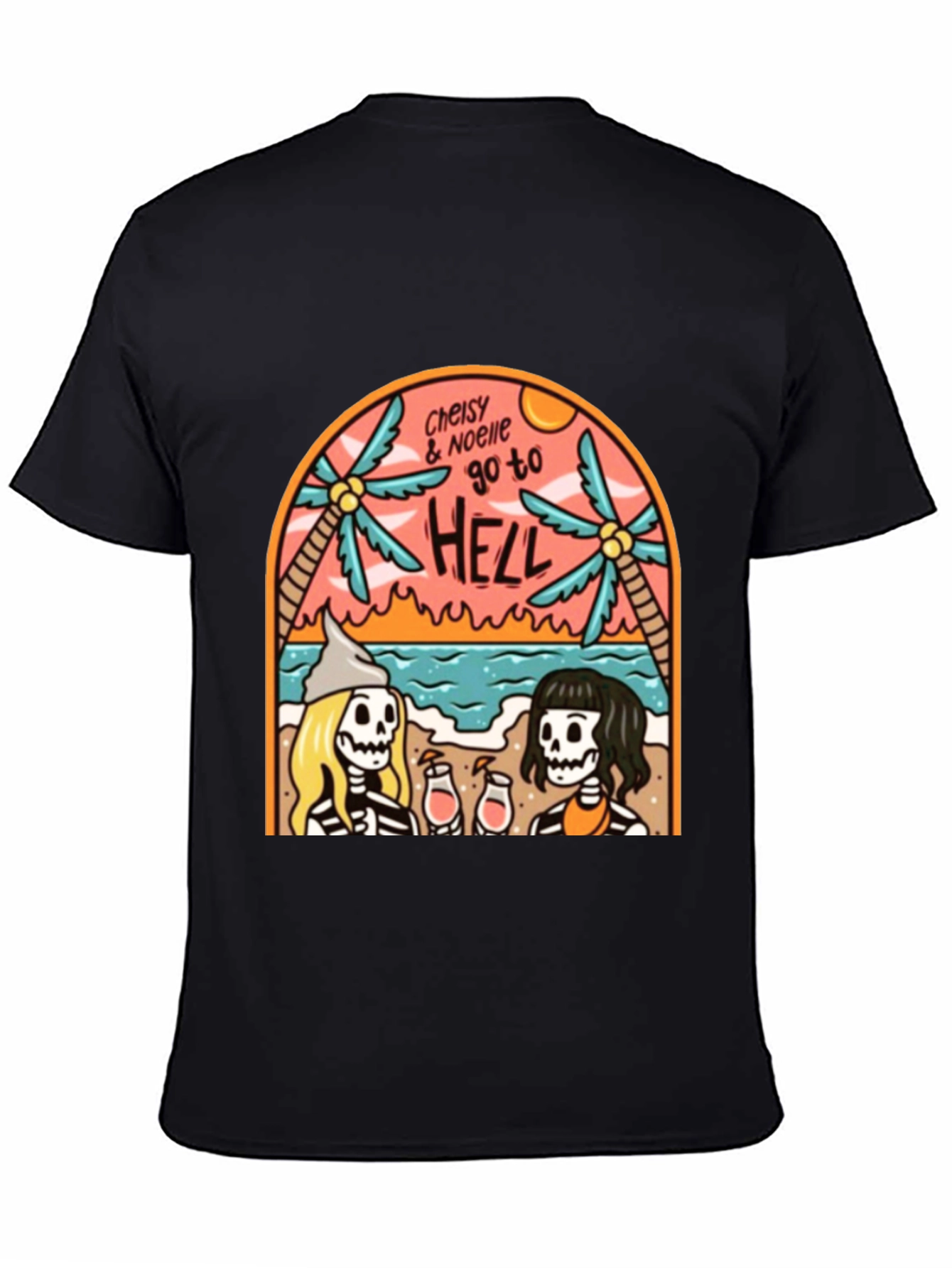 Cheisy & Noelle Go To HELL T-Shirt