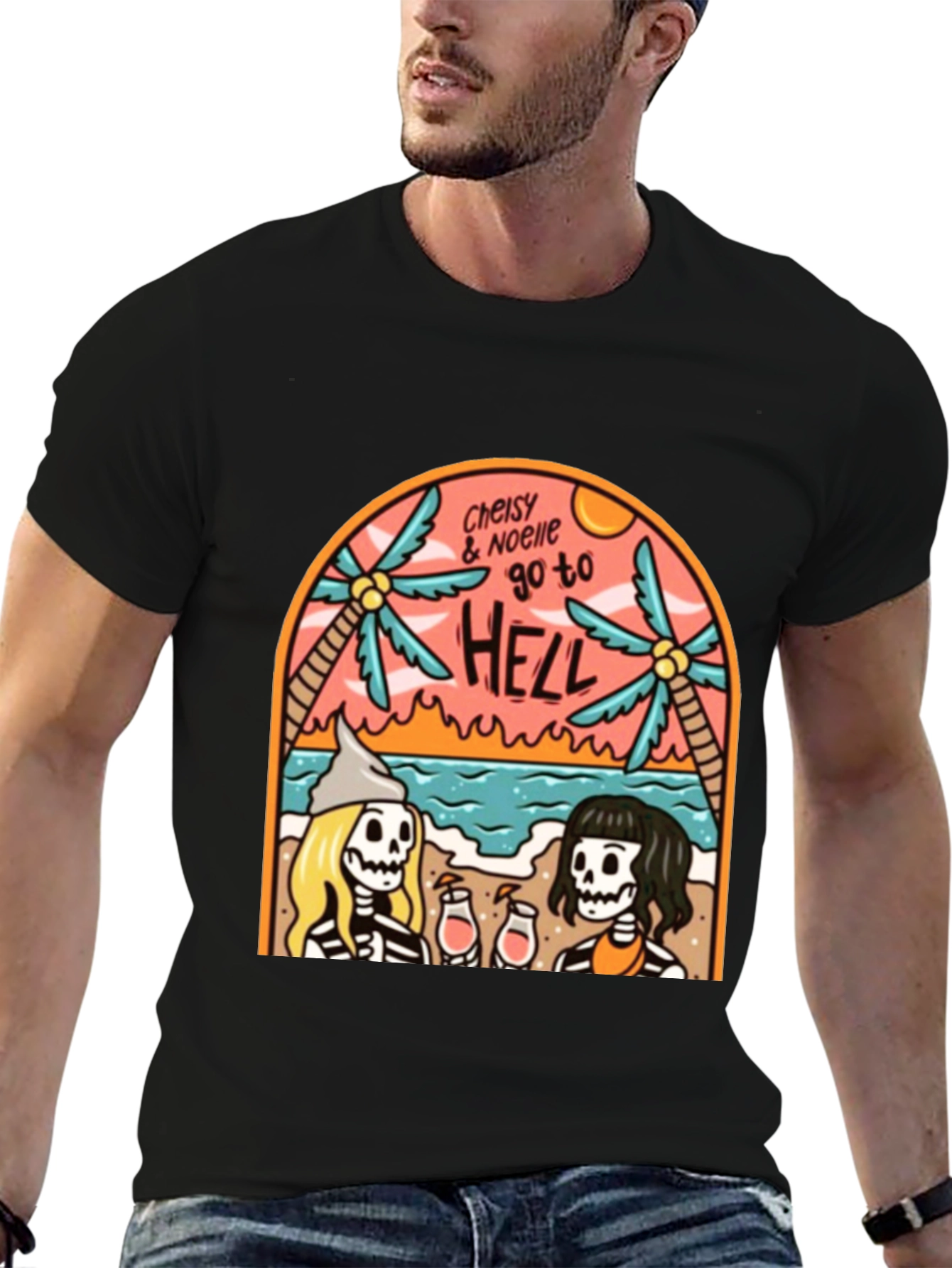 Cheisy & Noelle Go To HELL T-Shirt