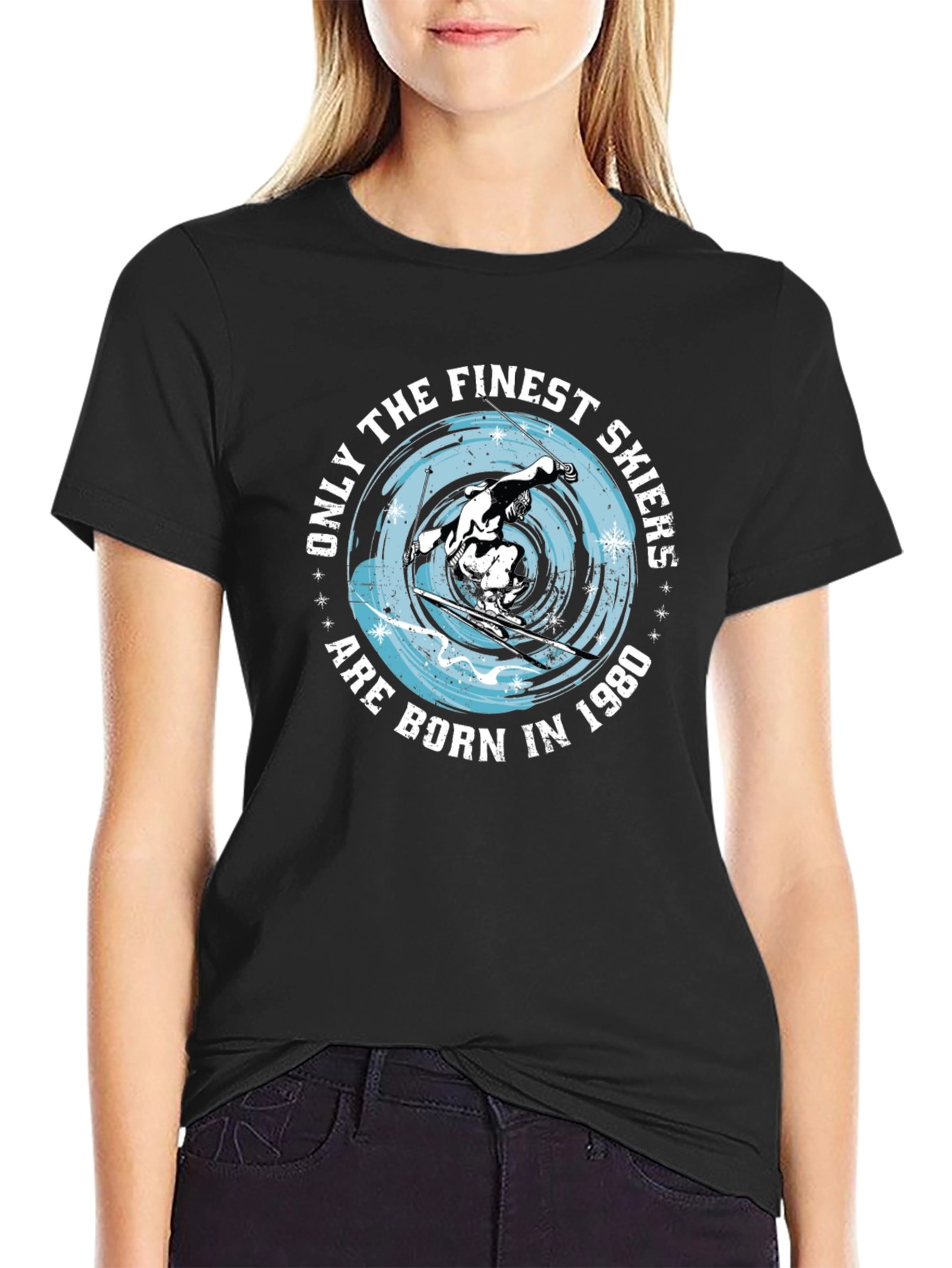 Finest Skiers 1980 Graphic Tee
