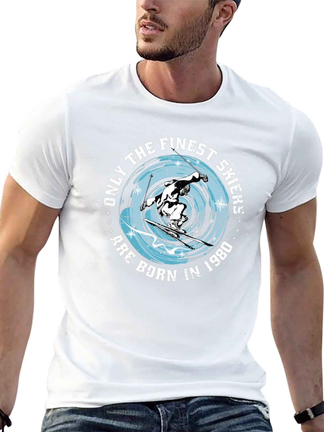Finest Skiers 1980 Graphic Tee
