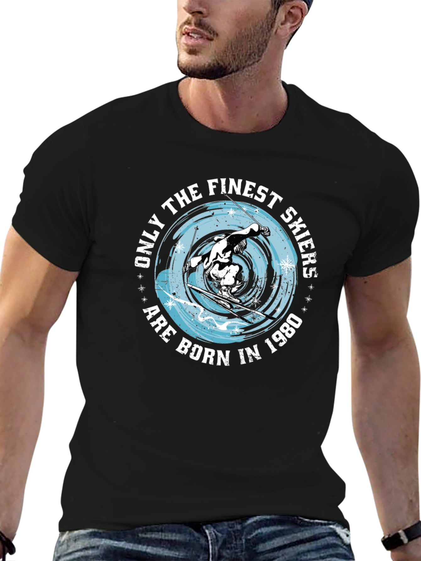 Finest Skiers 1980 Graphic Tee